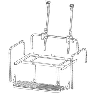 01-159 GTW® MACH3 Flip Frame Only