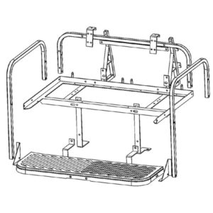 01-165 GTW® MACH3 Flip Frame Only