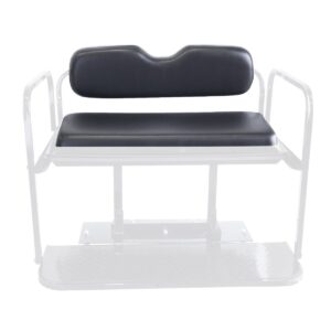 01-168 GTW® Mach Series & MadJax® Genesis 150 Rear Seat Replacement Cushion - Black