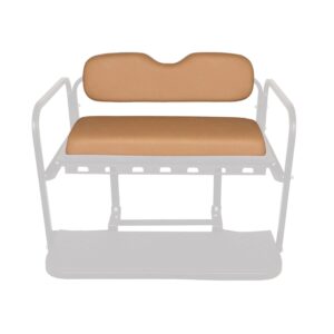 01-170 GTW® Mach Series & MadJax® Genesis 150 Rear Seat Replacement Cushion - Tan