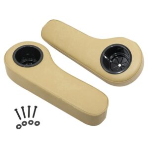 01-212 GTW Tan Armrest for Mach Series & MadJax® Genesis 150 Rear Flip Seats