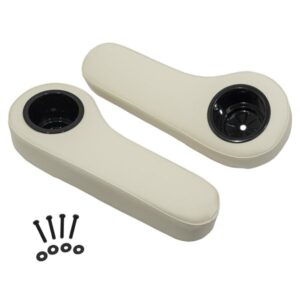 01-214 GTW White Armrest for Mach Series & MadJax® Genesis 150 Rear Flip Seats