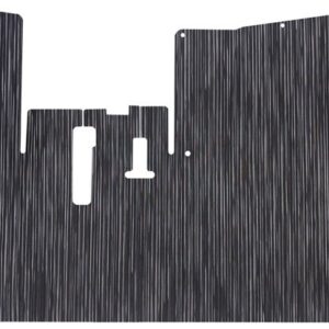 03-148 Chilewich® Premium Yamaha Black Ribweave Floor Mat