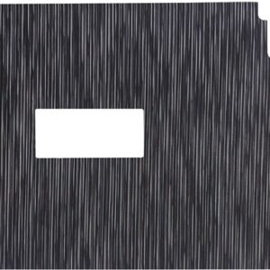 03-152 Chilewich® Premium Club Car Black Ribweave Floor Mat