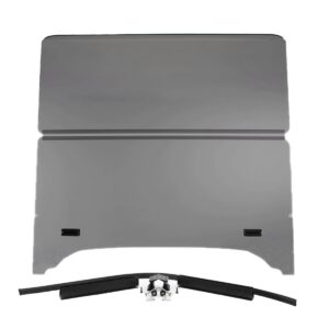 09-137 Folding Tinted 1/4" Windshield for Storm Body Kits with 1” Struts