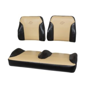 31774 E-Z-GO RXV Black/Tan Suite Seats
