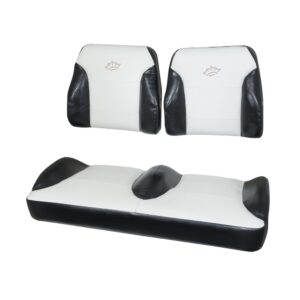 31791 Club Car Precedent Black/White Suite Seats