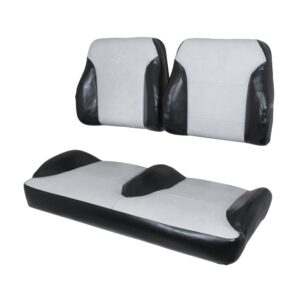 31809 Club Car Precedent Black/Silver Suite Seats