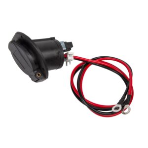 2RC060 Charger Receptacle W/Harness, Switch And Charger Wires