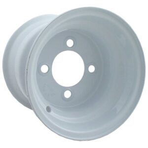 40552 GTW 10x8 White Steel Wheel
