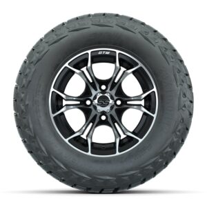 A19-1343 Spyder / Machined & Black / Maverick 23"