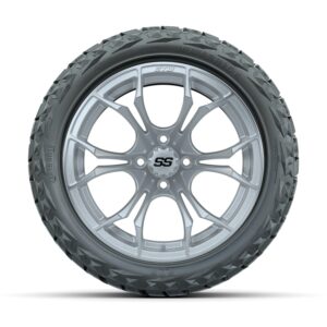 A19-1491 Spyder / Silver/Machined Accents / Maverick 23"