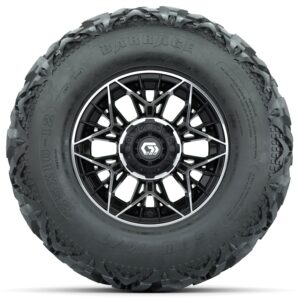 A19-1671 Stellar / Machined & Black / Barrage
