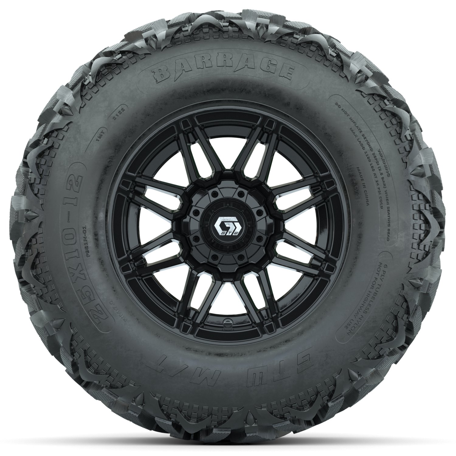 A19-1949 Stealth / Gloss Black / Barrage