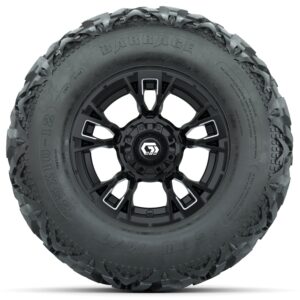A19-2135 Vandal / Matte Black & Machined / Barrage