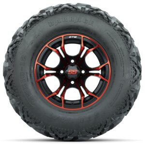 A19-2190 Spyder / Red & Black / Barrage