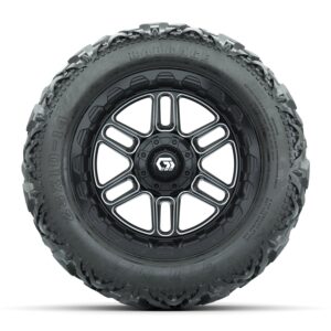 19-345 A19-2267 Titan / Machined & Black / Barrage