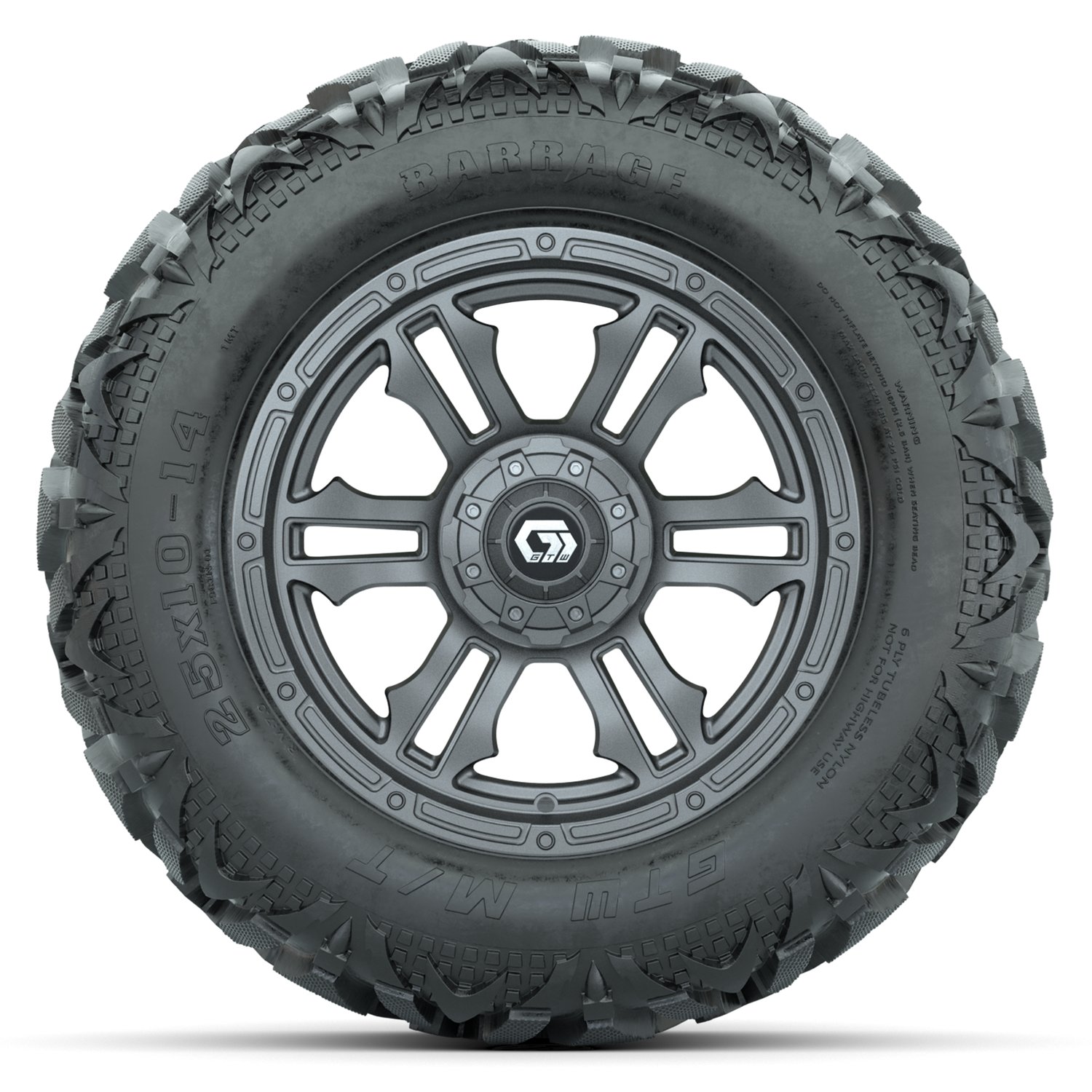 A19-2375 Shogun / Gloss Gunmetal / Barrage