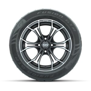 A19-2508 Spyder / Matte Gray & Machined / Fusion GTR