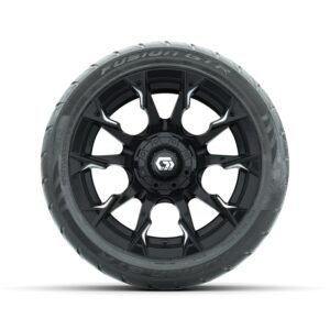 A19-2582 Diablo / Gloss Black & Machined / Fusion GTR
