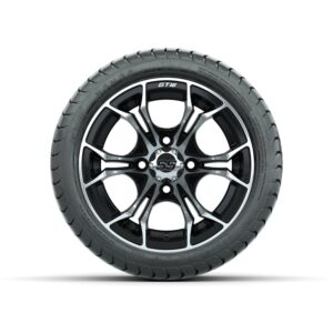 A19-378 Spyder / Machined & Black / Mamba