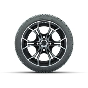 A19-379 Spyder / Machined & Black / Fusion