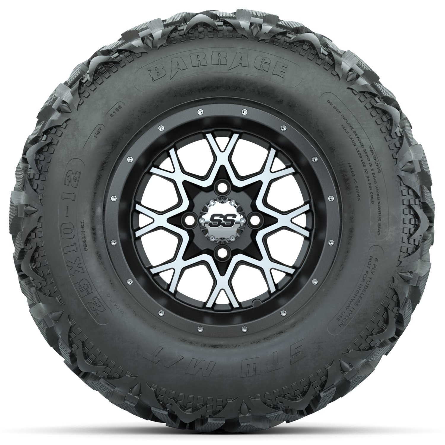 A19-1992 Vortex / Matte Gray & Machined / Barrage