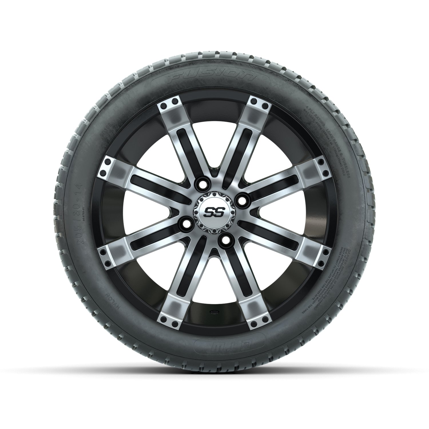 A19-399 56750 Tempest / Machined & Black / Fusion