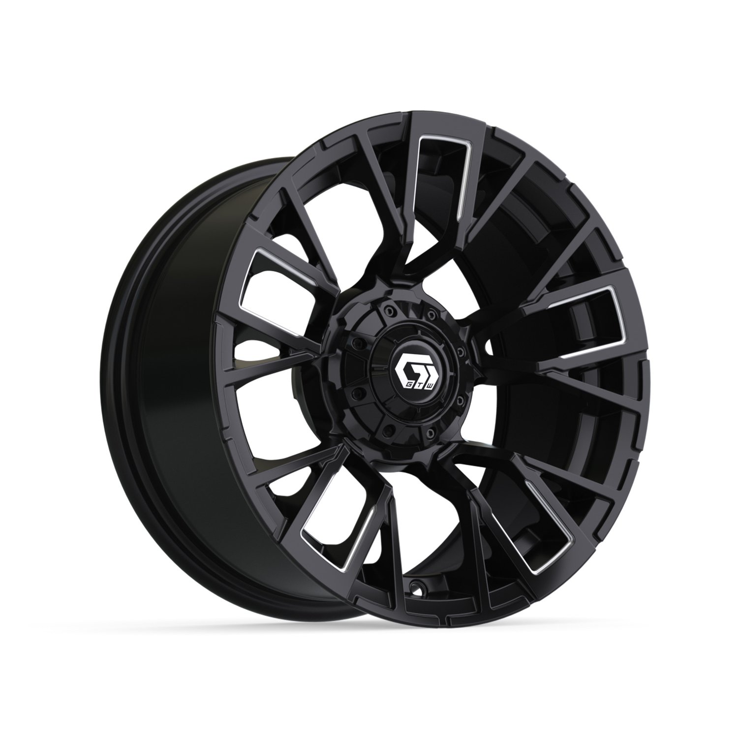 19-421 14" Vandal Matte Black & Machined