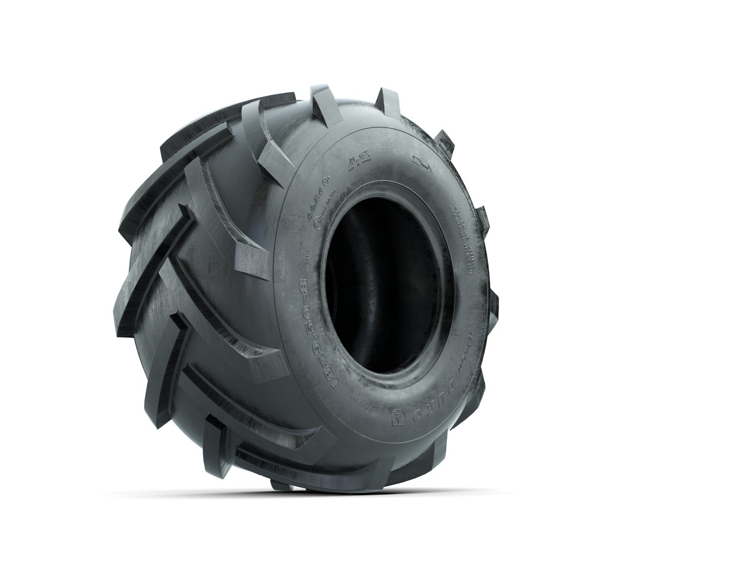 28278 18x9 5-8 Duro Lug 4PR profile mounted