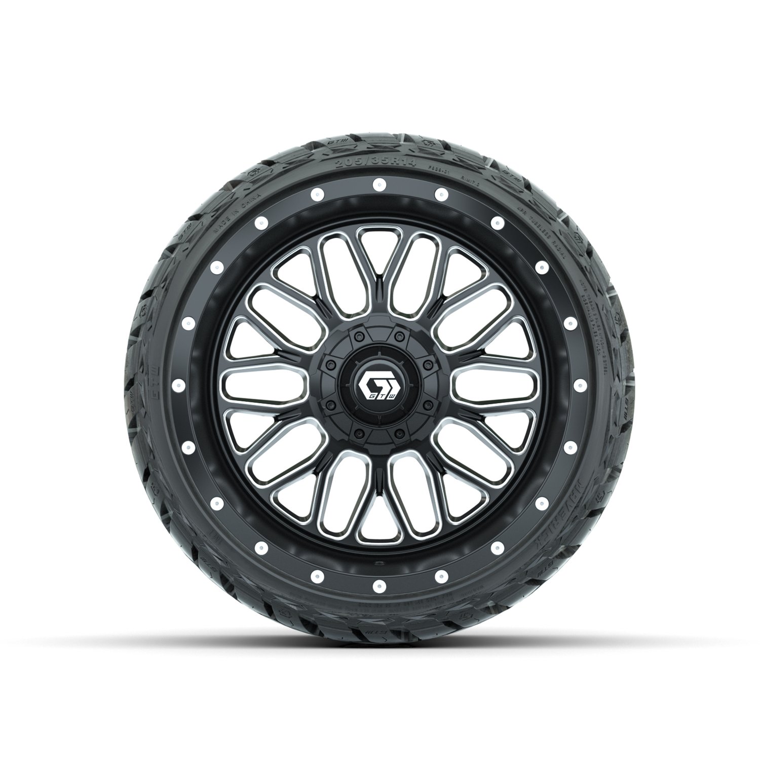 19-343 A19-1481 Helix / Machined & Black / Maverick Lo Pro