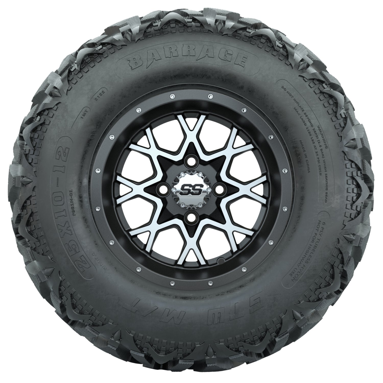 A19-1992 Vortex / Matte Gray & Machined / Barrage