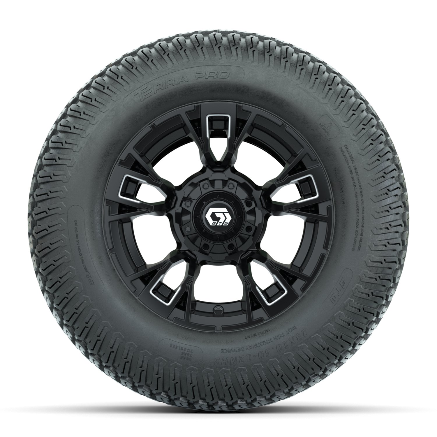 19-420 A19-2126 Vandal / Matte Black & Machined / Terra Pro