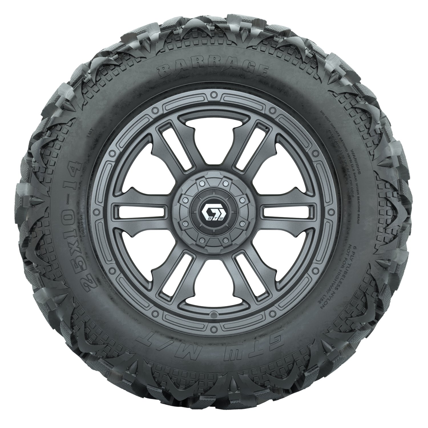 A19-2375 Shogun / Gloss Gunmetal / Barrage