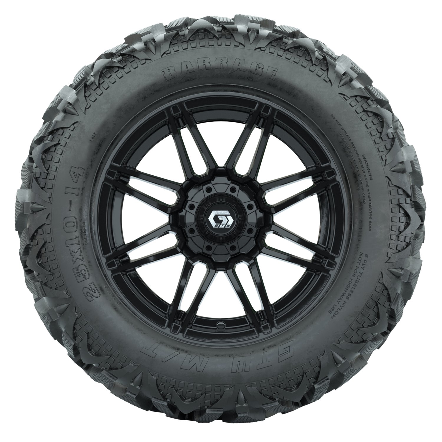 A19-2548 Stealth / Gloss Black / Barrage