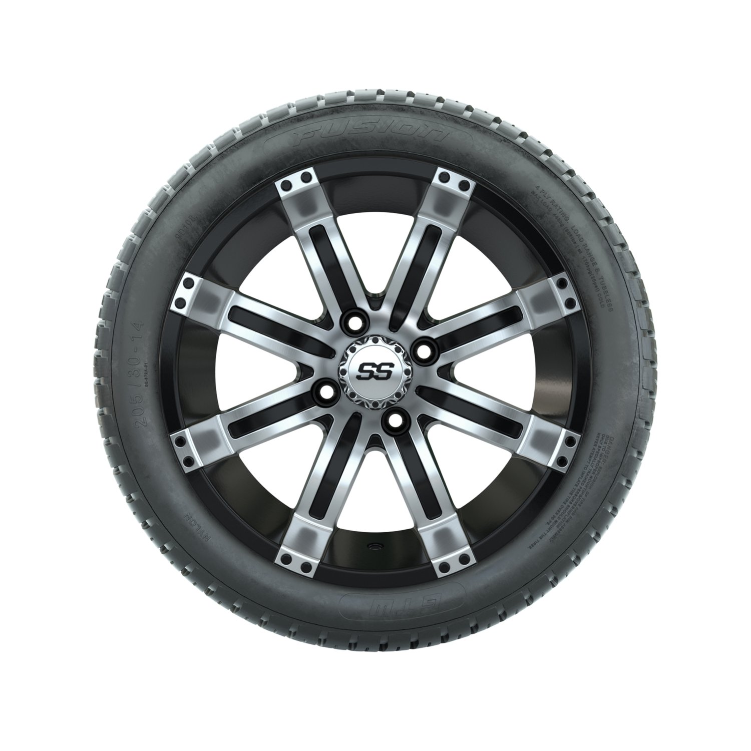 A19-399 56750 Tempest / Machined & Black / Fusion