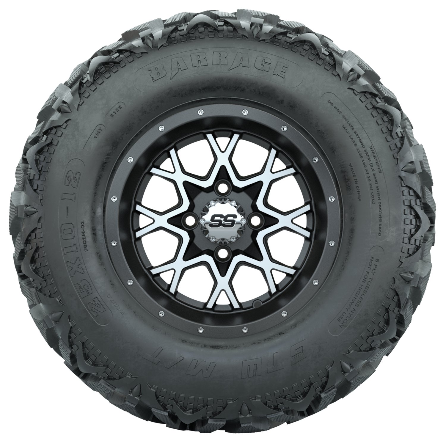 A19-1992 Vortex / Matte Gray & Machined / Barrage