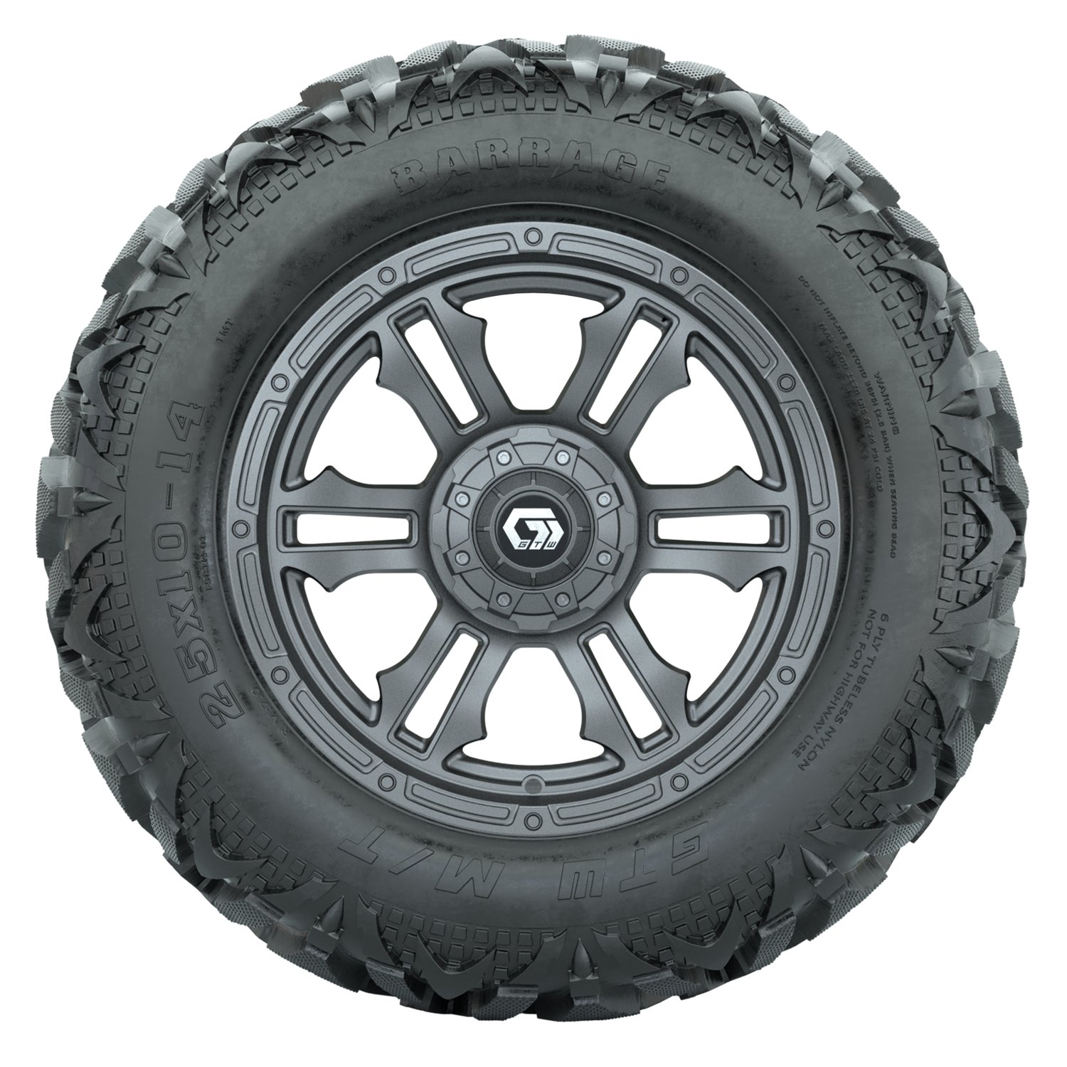 A19-2375 Shogun / Gloss Gunmetal / Barrage