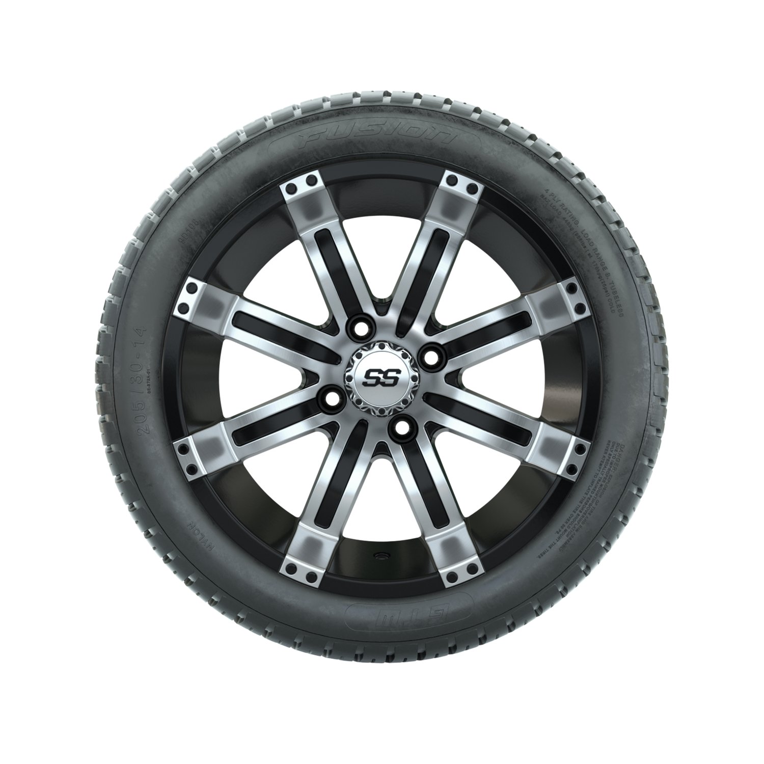A19-399 56750 Tempest / Machined & Black / Fusion