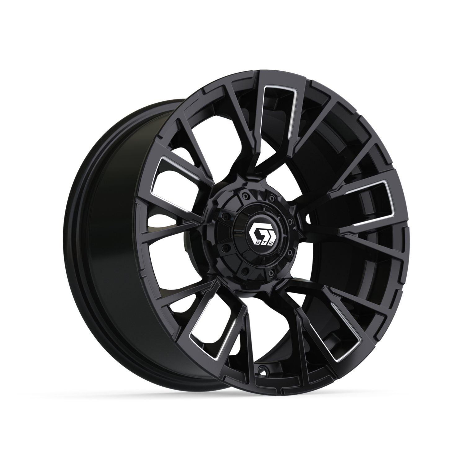 19-421 14" Vandal Matte Black & Machined