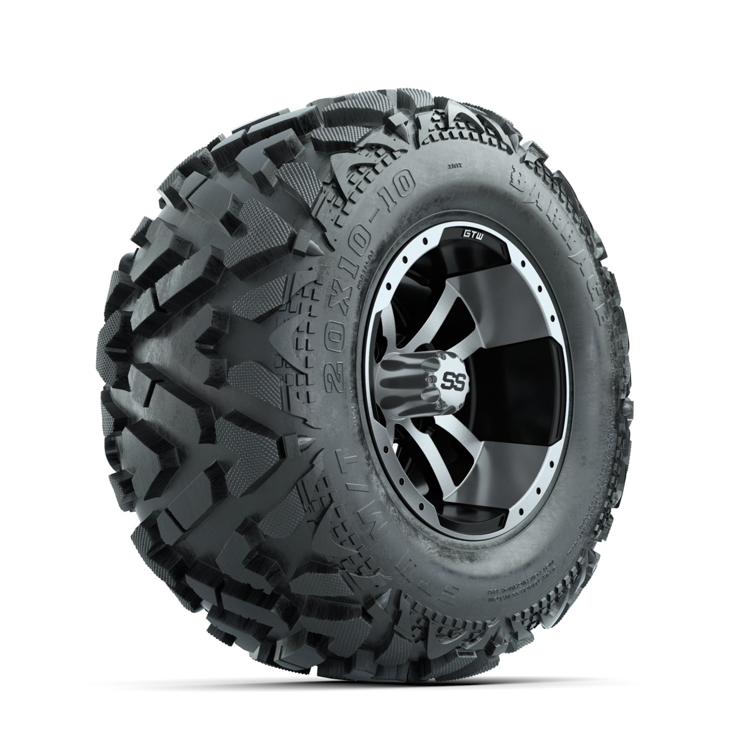 A19-1507 Storm Trooper / Machined & Black / Barrage