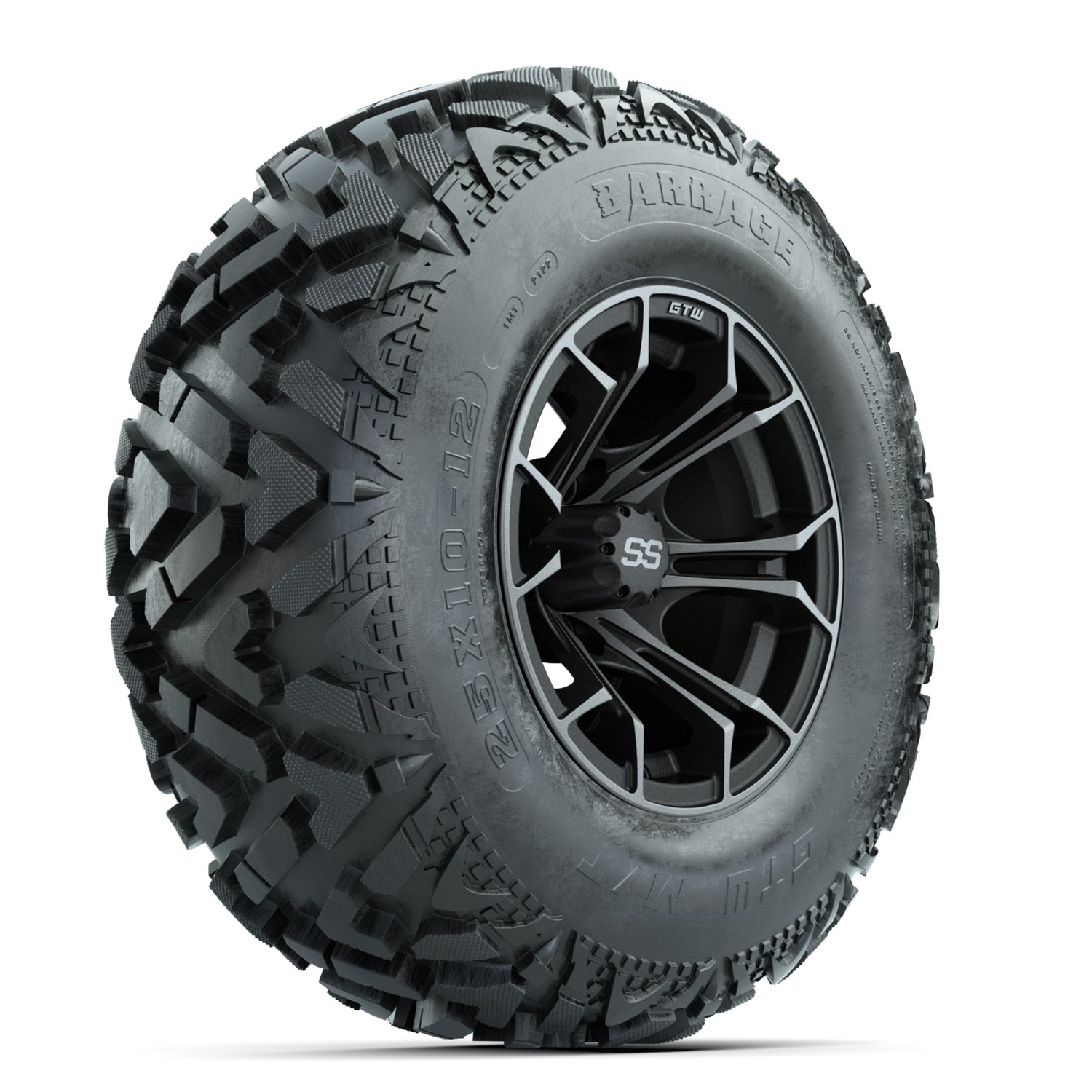 A19-2081 Spyder / Matte Gray & Machined / Barrage