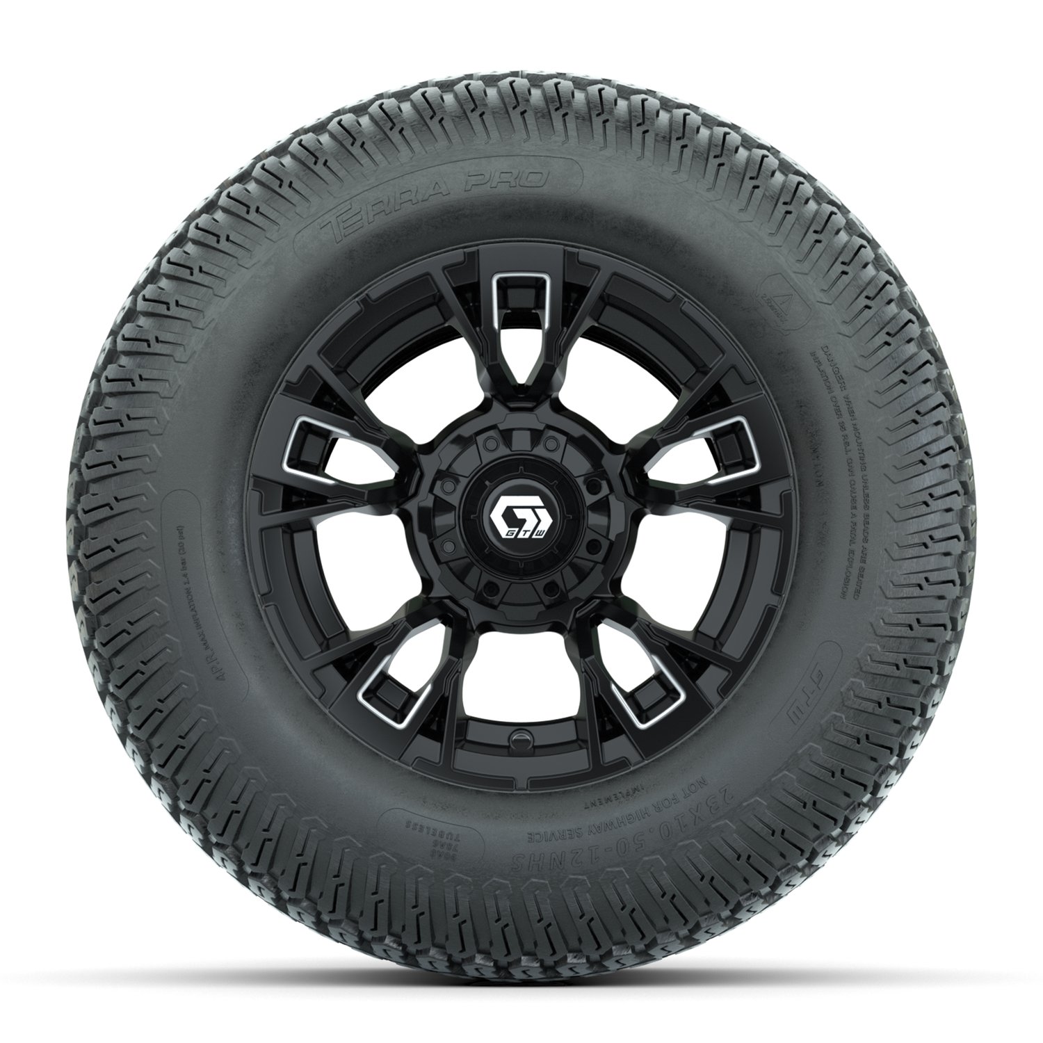 19-420 A19-2126 Vandal / Matte Black & Machined / Terra Pro