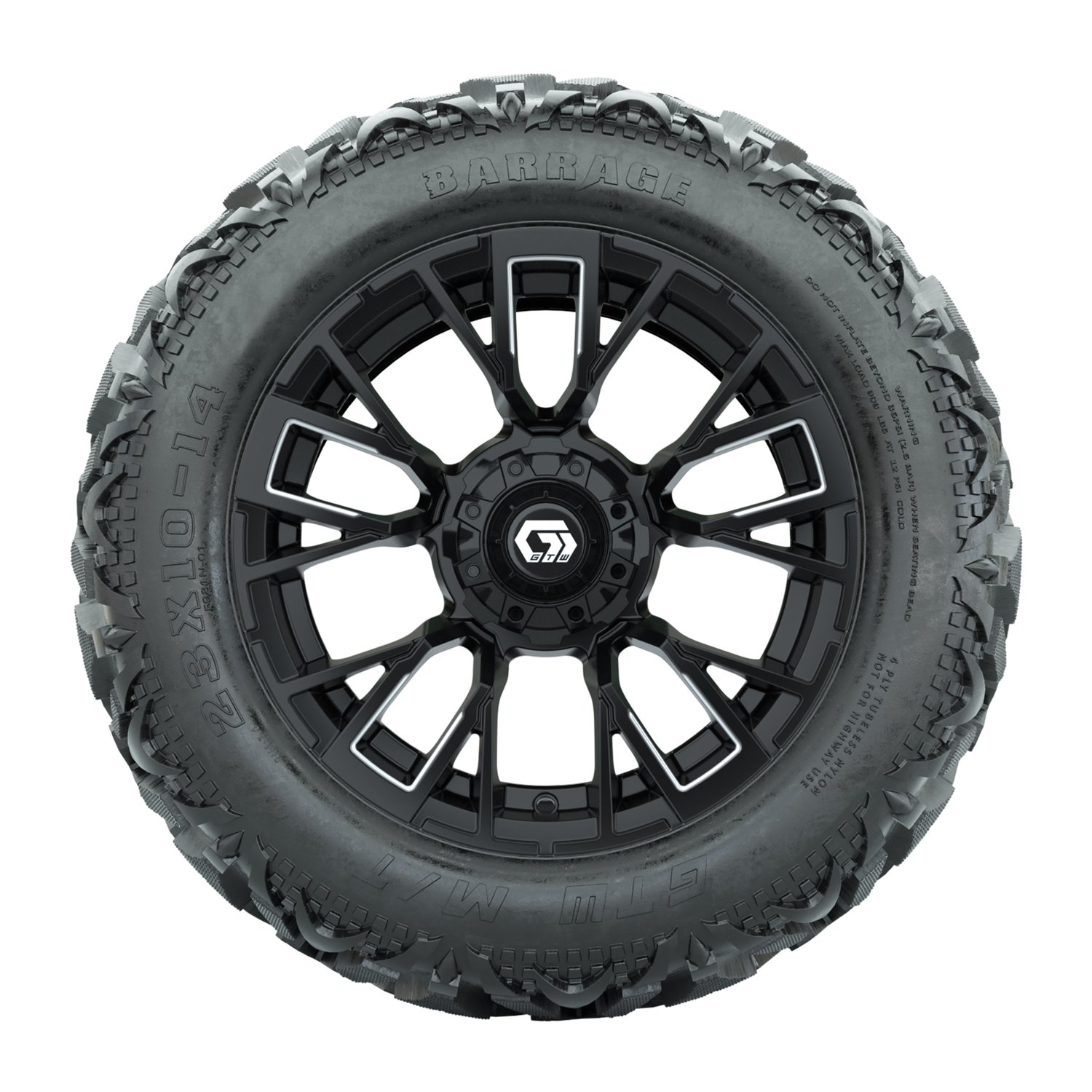 19-421 A19-2592 Vandal / Matte Black / Barrage