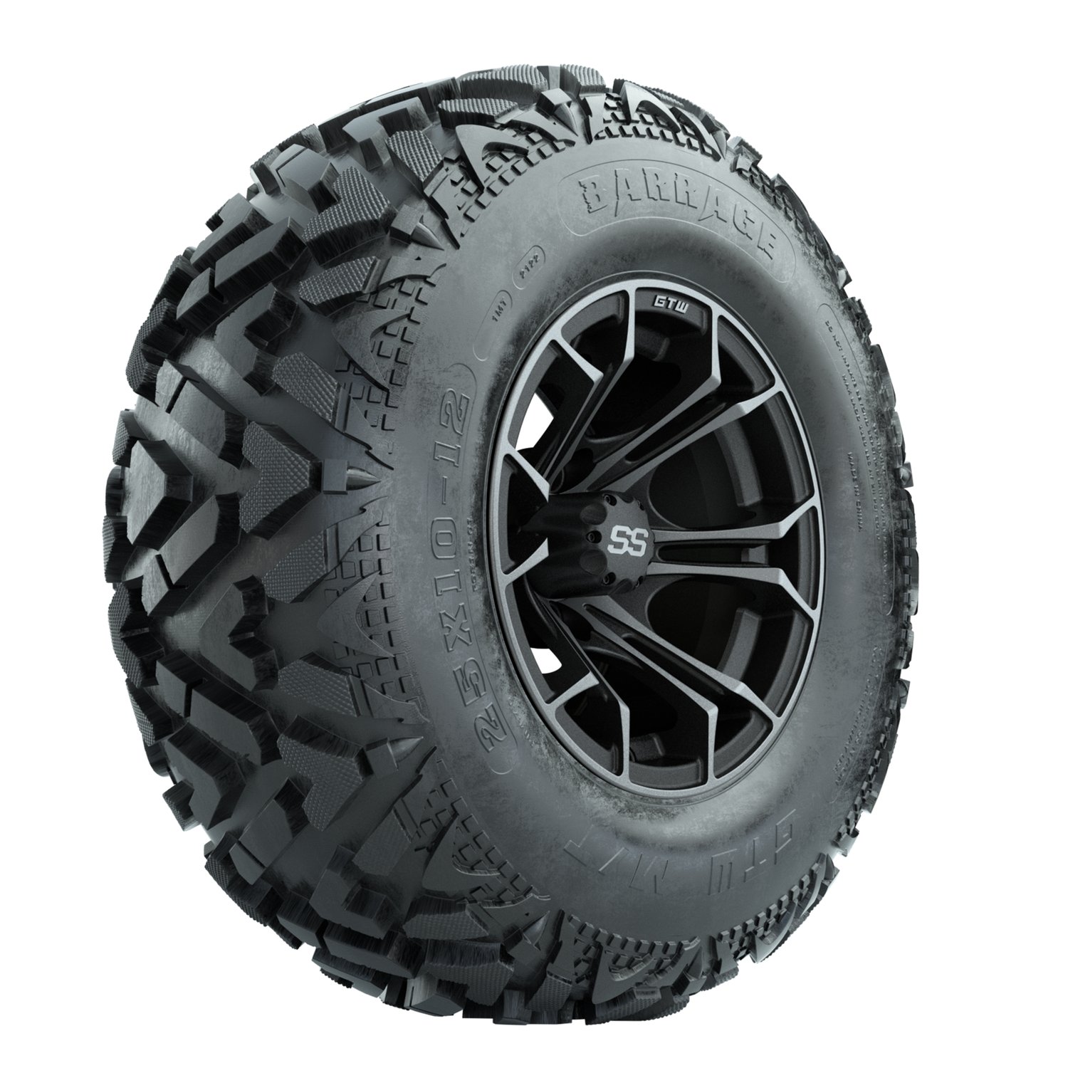 A19-2081 Spyder / Matte Gray & Machined / Barrage