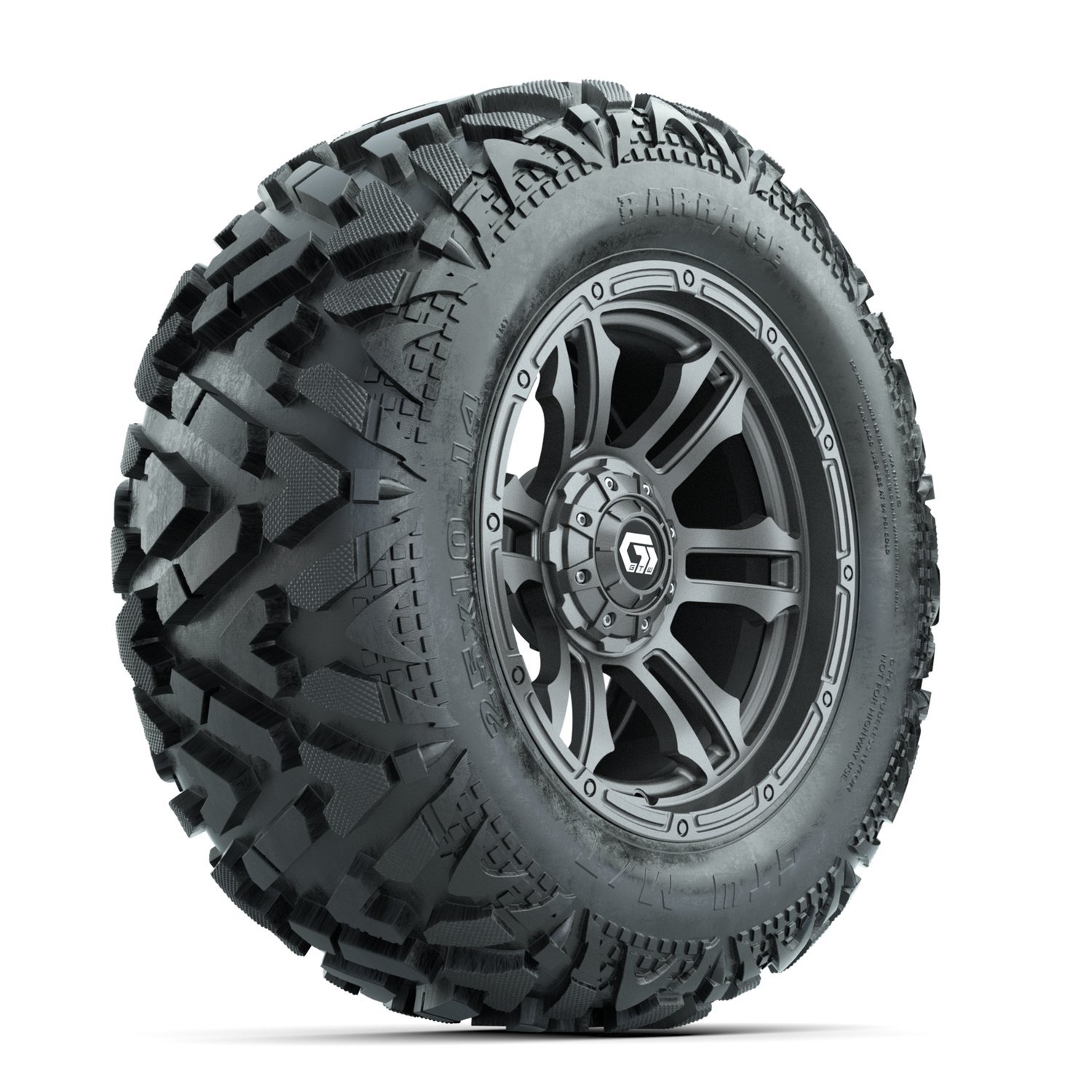 A19-2375 Shogun / Gloss Gunmetal / Barrage