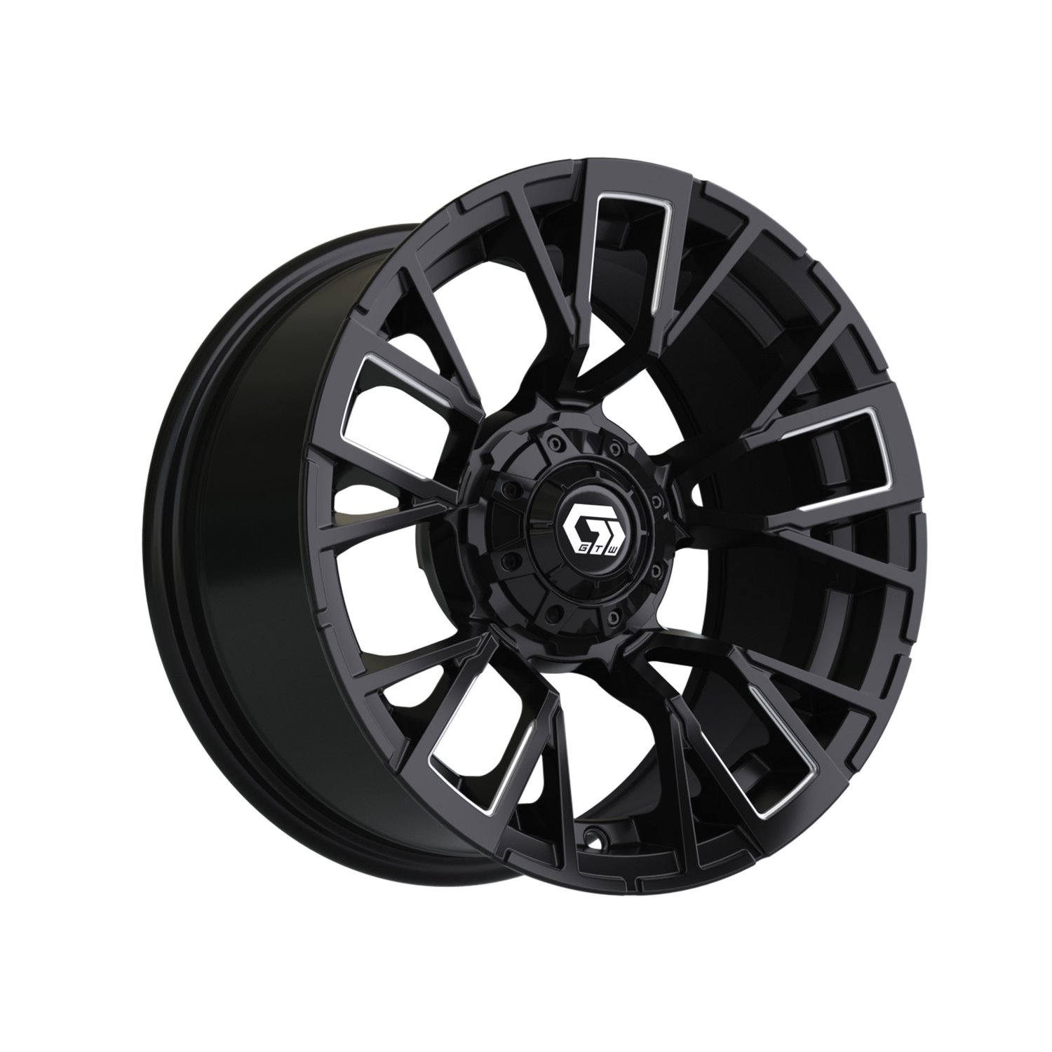 19-421 14" Vandal Matte Black & Machined