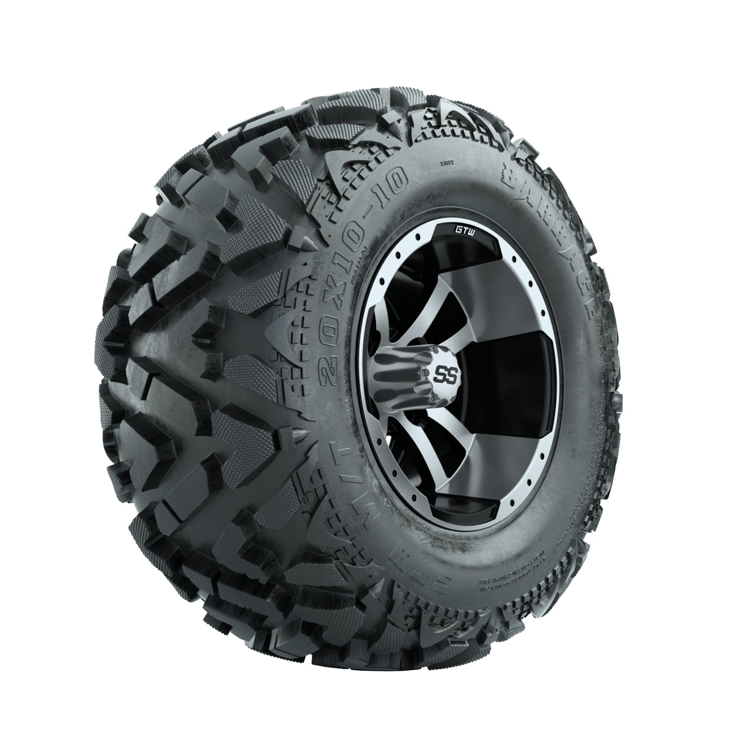 A19-1507 Storm Trooper / Machined & Black / Barrage