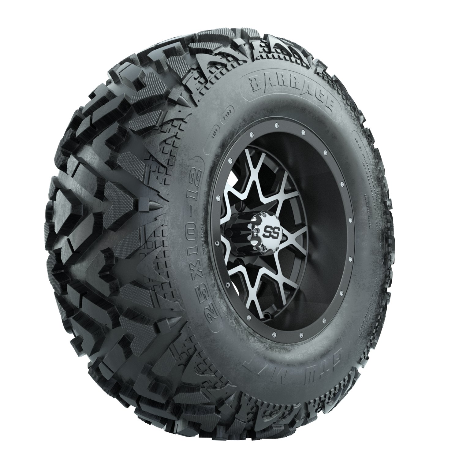 A19-1992 Vortex / Matte Gray & Machined / Barrage