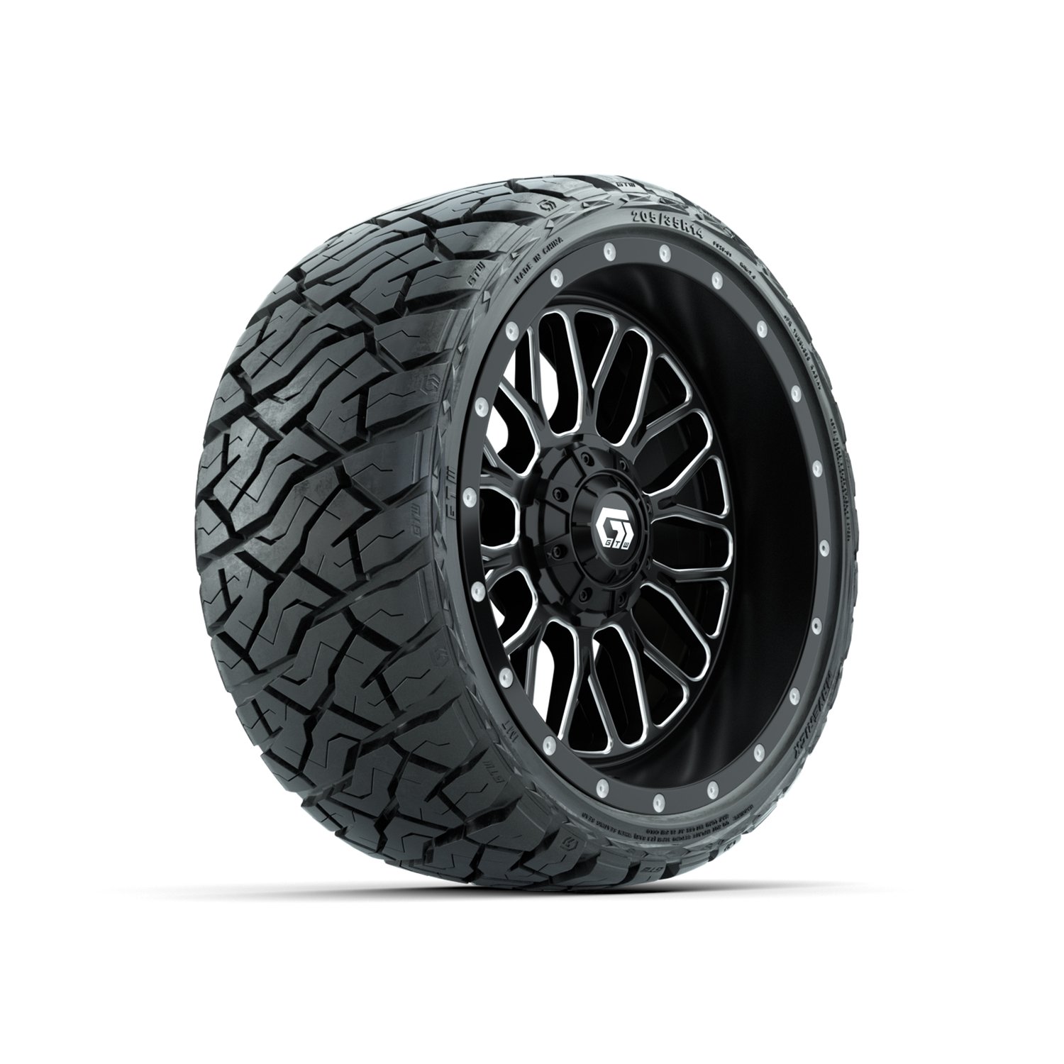 19-343 A19-1481 Helix / Machined & Black / Maverick Lo Pro